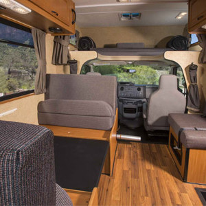 CA Compact Motorhome- 3 Berth – internal photo