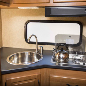 CA Compact Motorhome- 3 Berth – sink