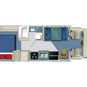 Cheapa Eclipse Motorhome – 6 Berth – daytime