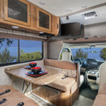 El Monte Cabover Style C28 RV – 6 Berth – interior frontview