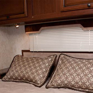 El Monte Cabover Style FS31 Slideout RV – 8 Berth – master bed