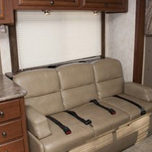 El Monte Cabover Style FS31 Slideout RV – 8 Berth – sofa