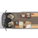 BT Hymer Aktiv 2.0 Loft Campervan – 4 Berth – layout