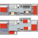 Mighty MS31 Motorhome – 8 Berth – layout