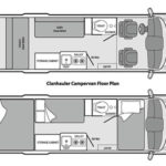 NA Clanhauler Campervan – 5 Berth – layout