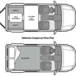 NA Edelweiss Campervan – 2 Berth – layout