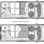 NA Treasure Chaser Campervan – 2 Berth – layout