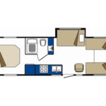 CanaDream Run of Fleet – 4 Berth-mha-night-layout