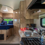 RB Class C 23-25 Motorhome – 5 Berth-kitchen