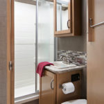 El Monte Class C Medium RV – 5 Berth- bathroom