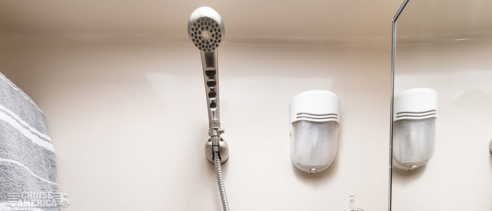 Cruise America Compact Plus RV-Shower