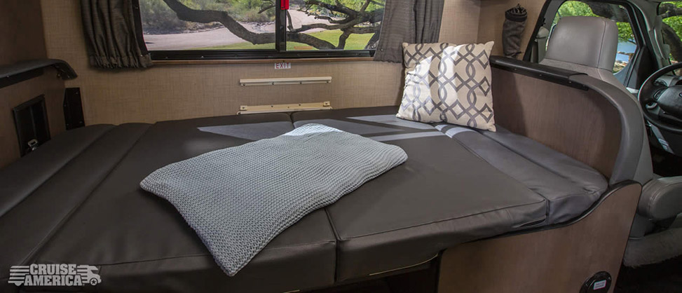 Cruise-America-Compact-RV-Dinette-Bed