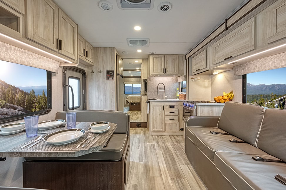 El Monte RV C Family Sleeper-Interior_dining_couch