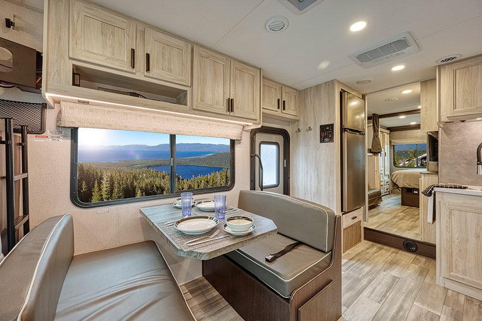 El Monte RV C Family Sleeper-Interior_dining_table