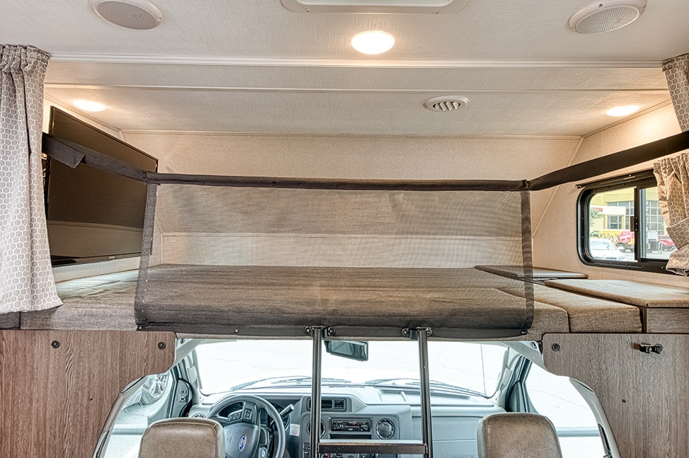 El Monte RV C Family Sleeper-Interior_top_bed_guard