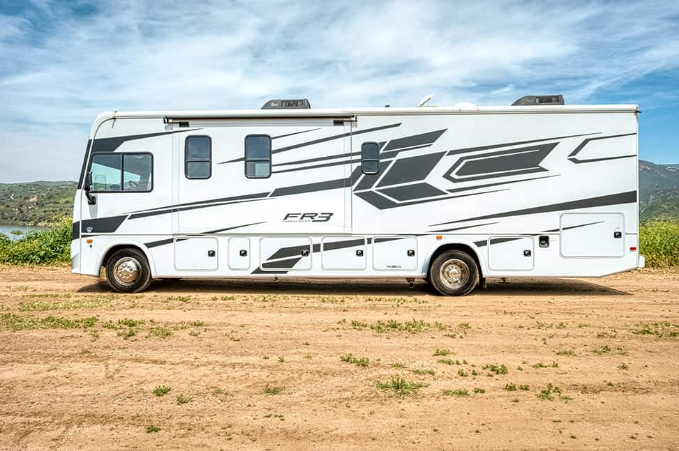 El Monte RV Class A Family Sleeper-Exterior_side