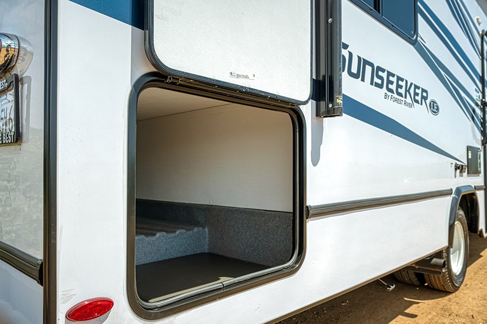 El Monte RV Class C Large-Exterior-Storage