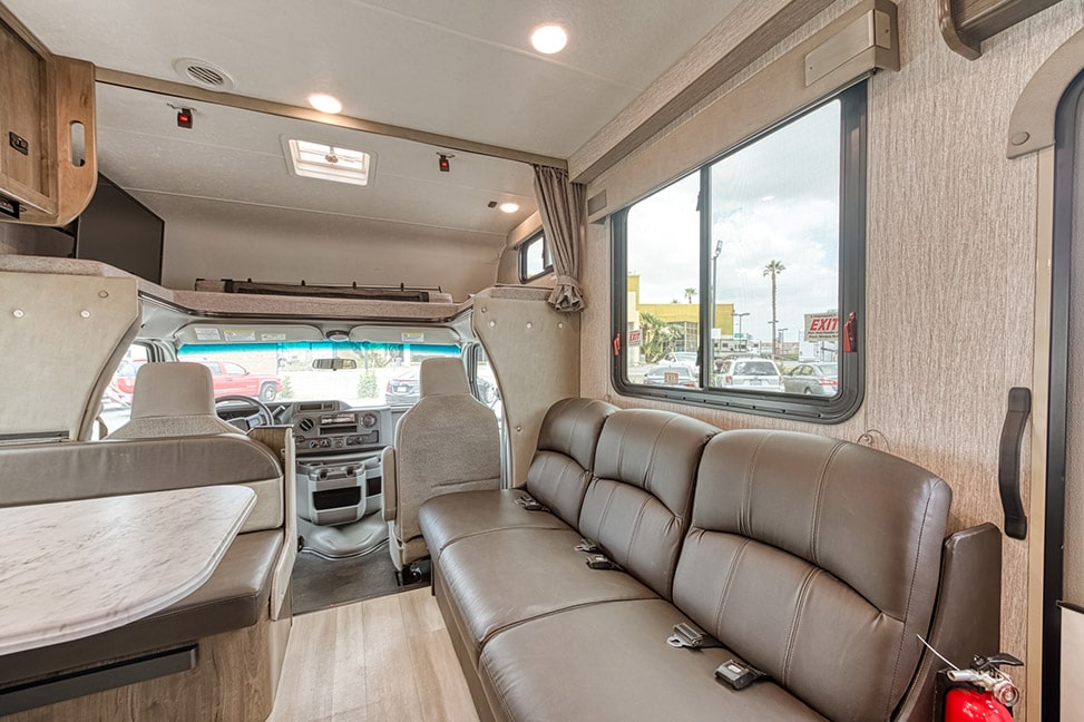 El Monte RV Class C Large-Interior_couch_upright