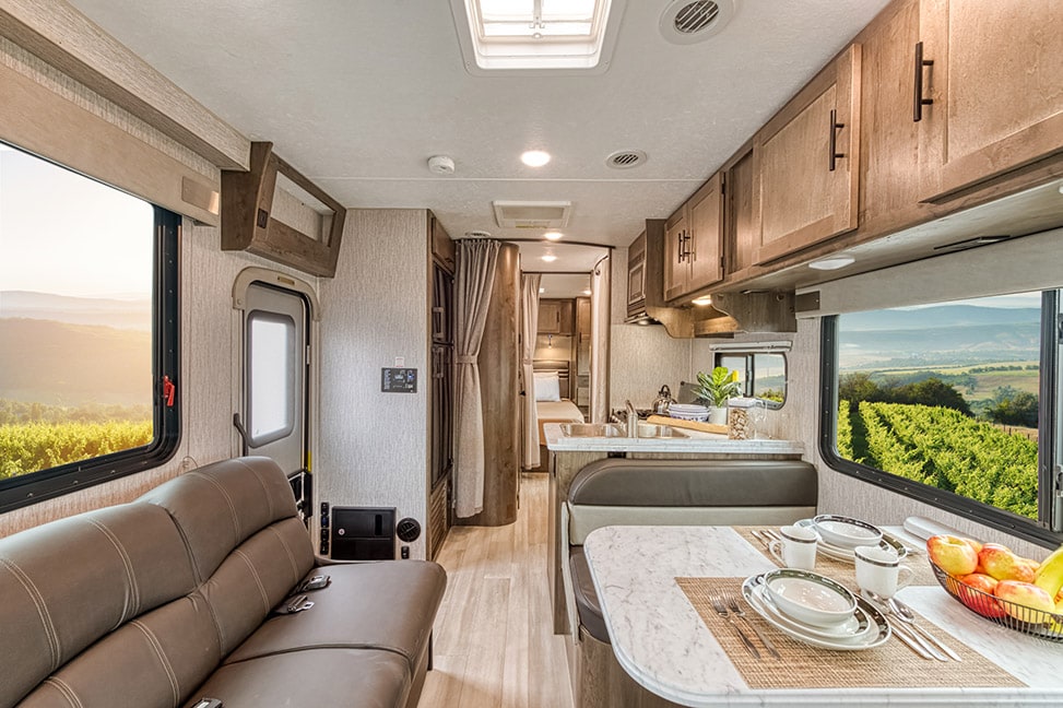 El Monte RV Class C Large-Interior_rear_facing
