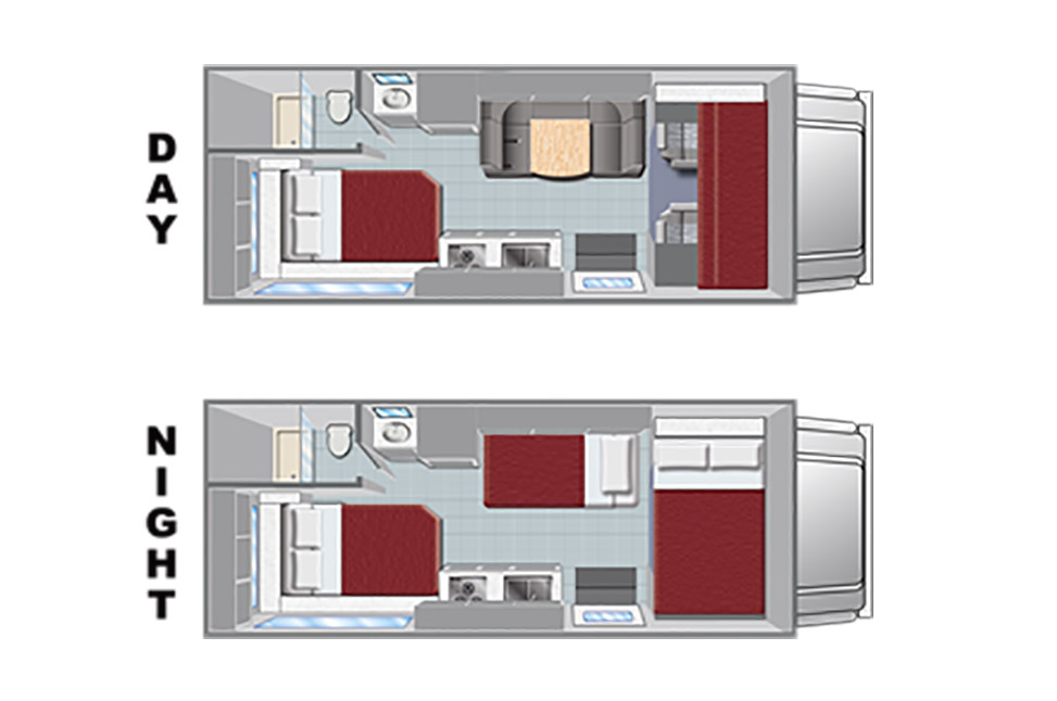 El Monte RV Class C Small-Layout