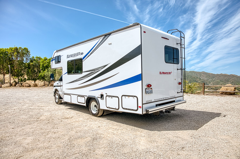 El Monte RV Class C Small-exterior_rear_driver_side
