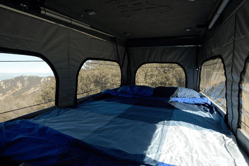 Escape Campervans Del Mar-5 Berth-bed