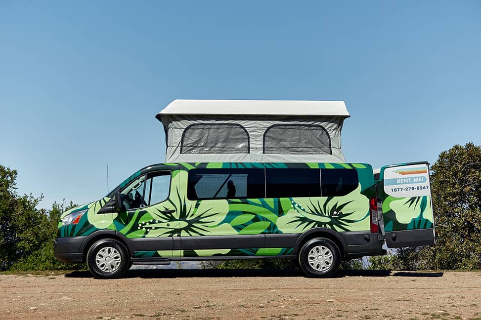 Escape Campervans Del Mar-5 Berth-pop-up