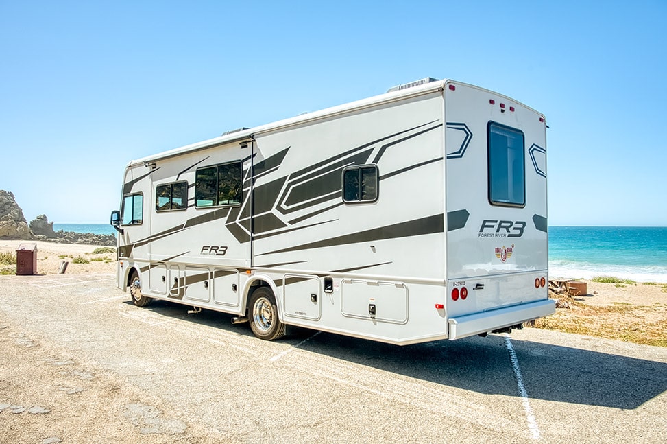 Road Bear RV Class A 30-32' With Slide-Out-Exterior_rear_slideout_closed