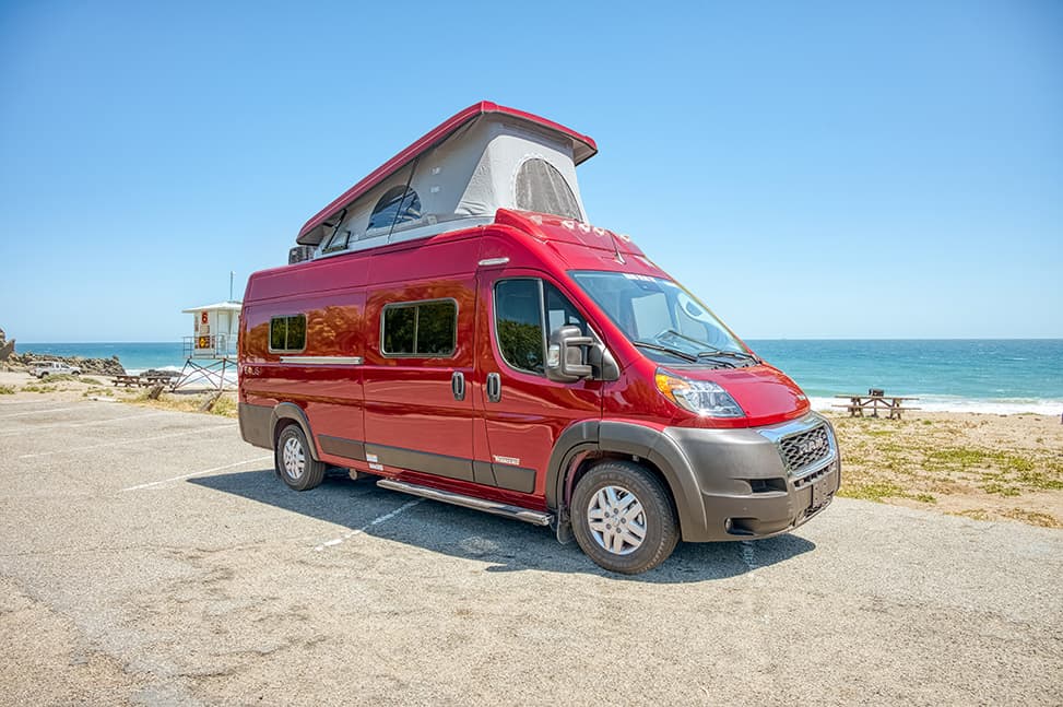 Road Bear RV Class B 20-22'-Exterior_front_top_open