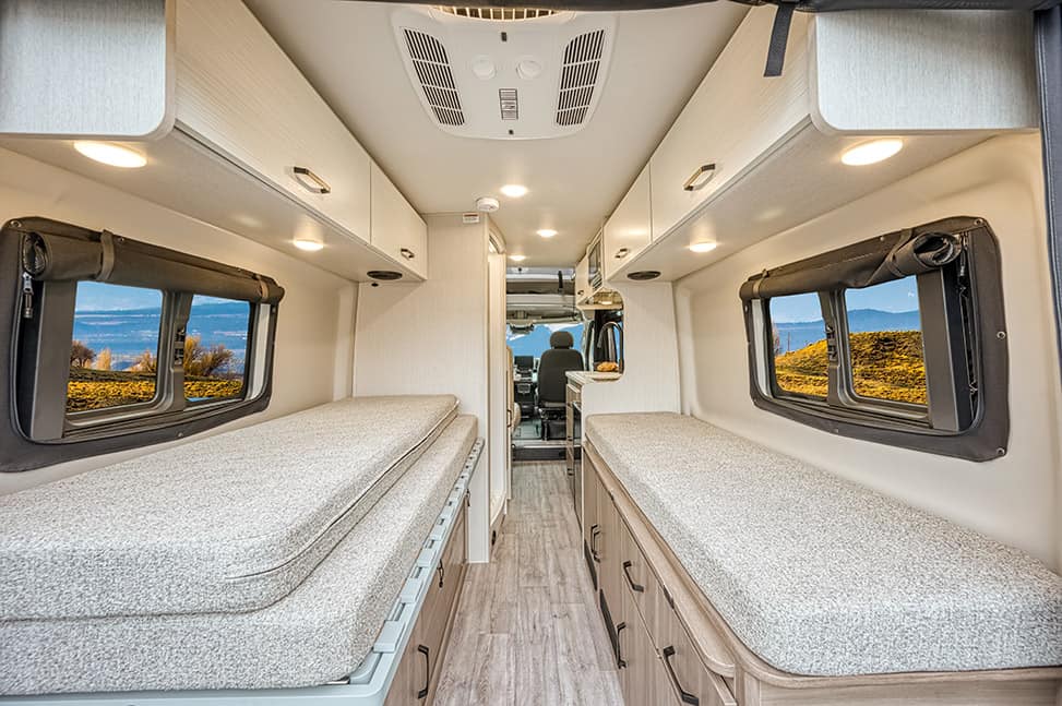 Road Bear RV Class B 20-22'-Interior_bed_open