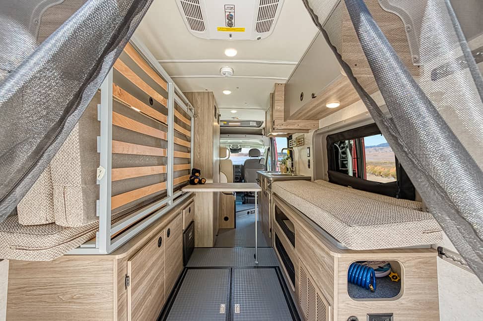 Road Bear RV Class B 20-22'-Interior_rear_murphy_bed_up