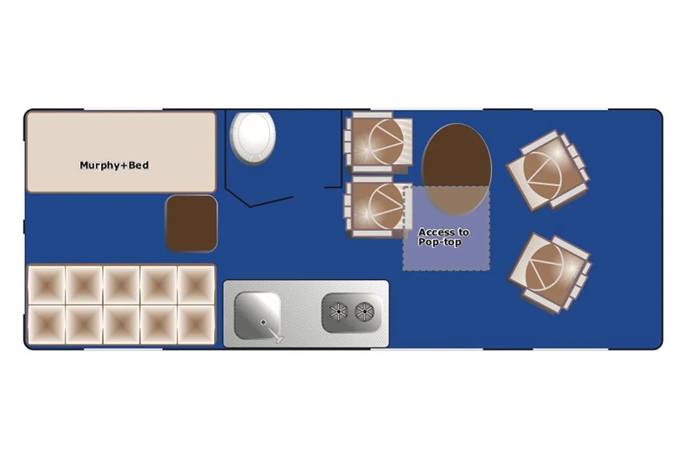 Road Bear RV Class B 20-22-lower-layout