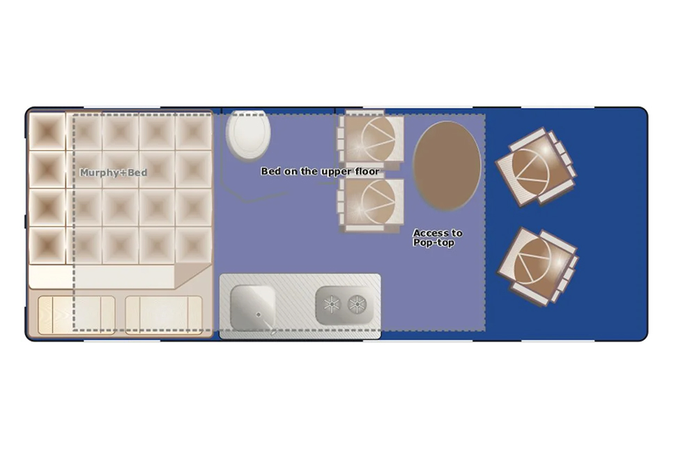 Road Bear RV Class B 20-22-upper-layout