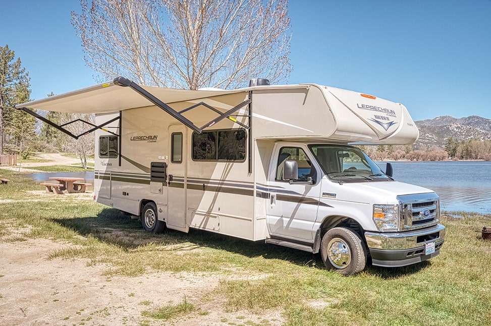 Road Bear RV Class C 26-28-Interior_open_awning_horizontal