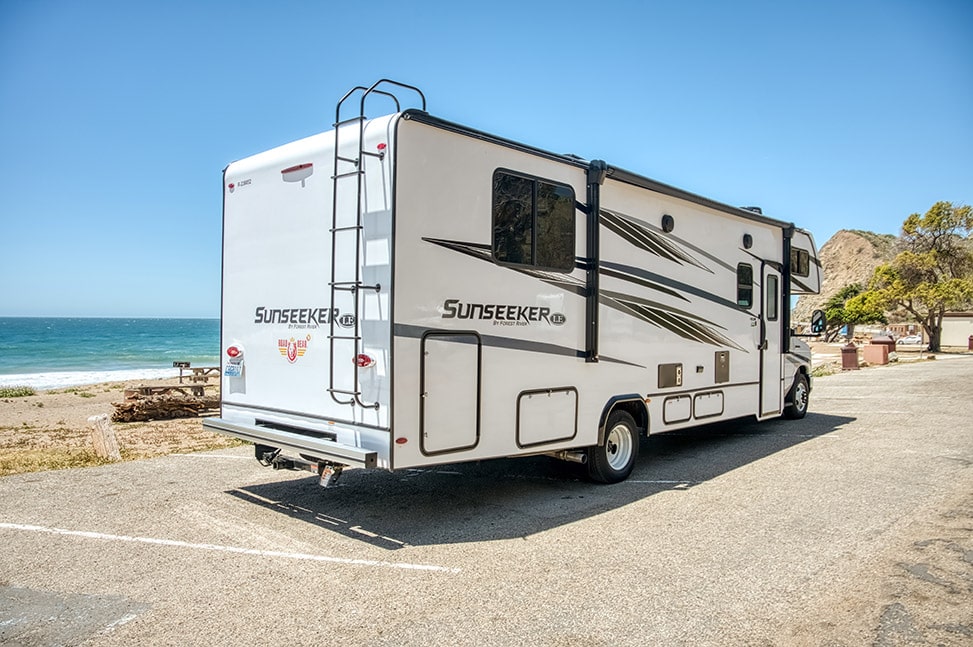 Road Bear RV Class C 29-31' With Slide-Out-Exterior_rear_awning_closed