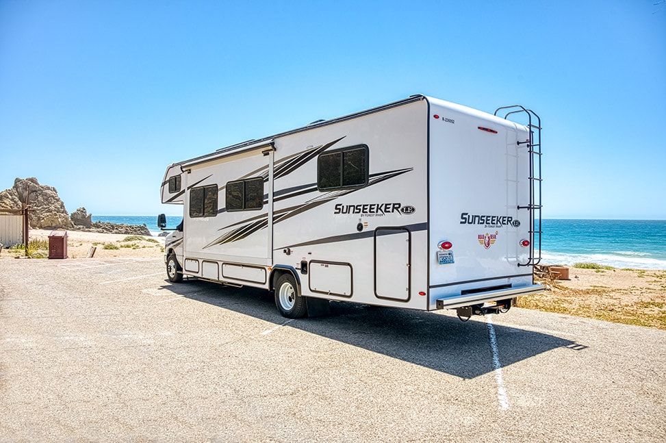 Road Bear RV Class C 29-31' With Slide-Out-Exterior_rear_slideout_closed