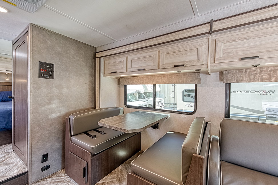 Road Bear RV Class C 29-31' With Slide-Out-Interior_dining_table_built