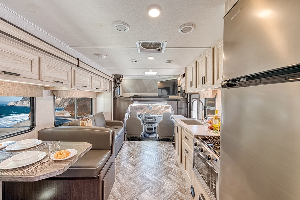 Road Bear RV Class C 29-31' With Slide-Out-Interior_forward_facing_from_bedroom