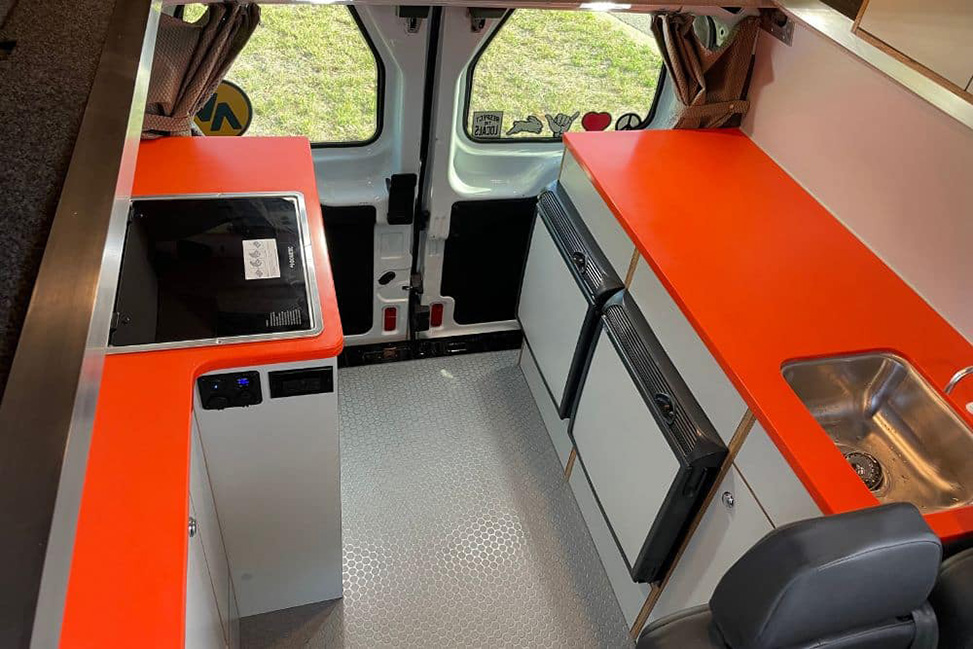 Travellers Autobarn Hi5 Campervan-5-Berth-Kitchen