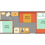 CS 23 Motorhome – 5 Berth-floorplan-day