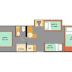 CS 31 Motorhome – 6 Berth-floorplan-night