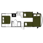 Mighty Class A (MA) – 6 Berth Layout 2